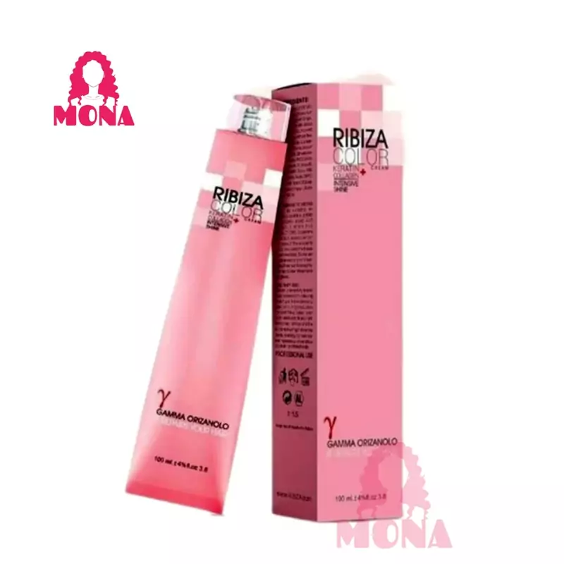 DzmrbJqOM0uXPVIi9JtxmIwKNQIl9SXhS5ukBgK8qzGspyGndT.jpg_800X800X70 رنگ مو کراتینه و کلاژنه 100میل ریبیزا ایتالیایی ترمیم کننده مو و براق کننده - تصویر 1