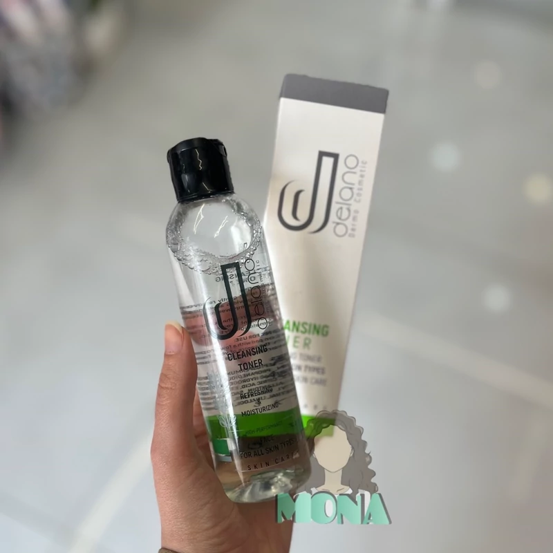 iT9MLPomeu0joKut8JUIFGyeMjtapEvh9YSAbMzTU21TzI43La.jpg_800X800X70 تونر پاک کننده و قابض منافذ دلانو 200ml - تصویر 1
